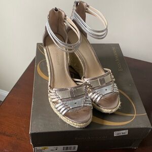 Enzo Angiolini Platform Wedges Ankle sandal